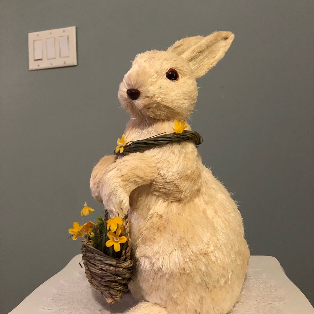 NEW 13” Bunny with a Basket
